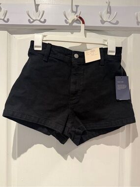 Universal Thread Black High-Rise Sailor Shorts